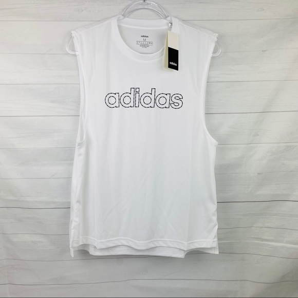 adidas Tops - Adidas | Women’s White Muscle Top